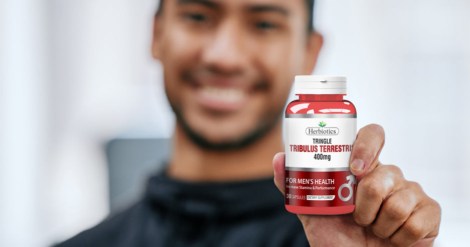 Herbiotic's Tringle Tribulus Terrestris 400mg for Men's Health