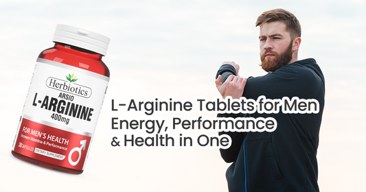 L-Arginine Tablets for Men: Energy, Performance & Health in One