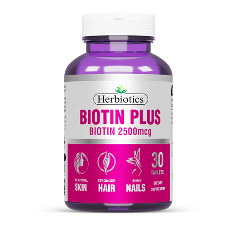 Herbiotics Biotin Plus 250 Mcg 