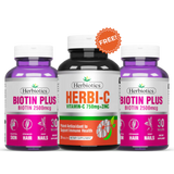 Buy 2 Biotin Plus - Get Vitamin C Free