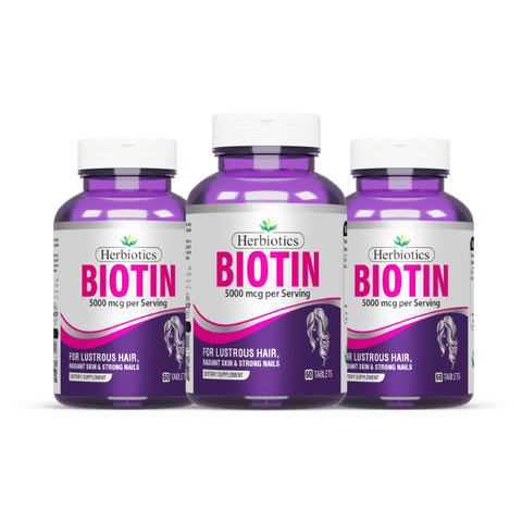 Biotin 5000 mcg (Pakistan's Top Biotin for Hair Growth)