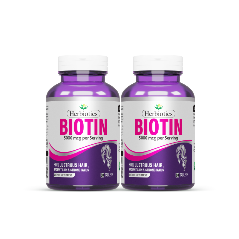 Biotin 5000 mcg (Pakistan's Top Biotin for Hair Growth)