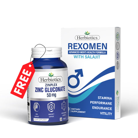 Buy 1 Rexomen & Get Zinplex Free