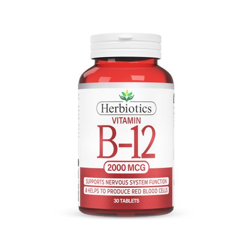 Vitamin B12 (2000mcg) Supplement