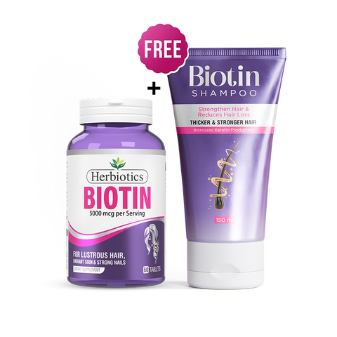 Biotin Hair Strengthening Duo (Get Free Shampoo)