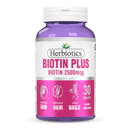 Herbiotics Biotin Plus 250mcg