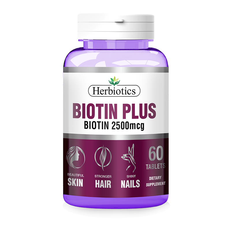 Herbiotics Biotin Plus 250mcg | Biotin Plus in Pakistan