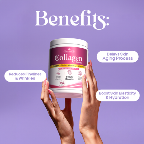 Buy B Collagen Powder & Get Hot Air Brush For Free