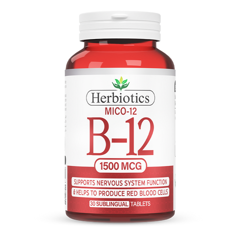 Mico-12 (Vitamin B12 1500mcg) – High Strength Sublingual B12