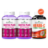 Buy 2 Biotin Plus - Get Vitamin C Free