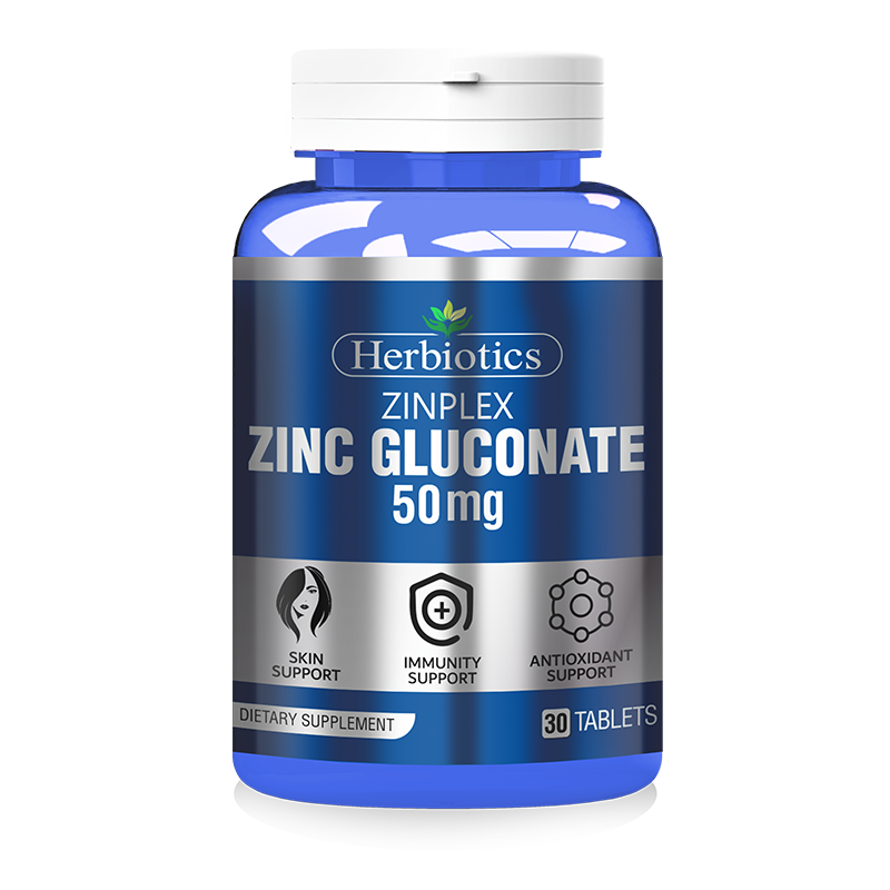 Zinplex Tablets Zinc Gluconate 50MG Supplements in Pakistan